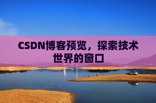 CSDN博客预览，探索技术世界的窗口
